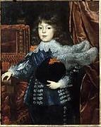 Portrait of Ferdinando de'Medici as Grand Prince of Tuscany (1610-1670) as a child (future Grand Duke of Tuscany) Justus Sustermans